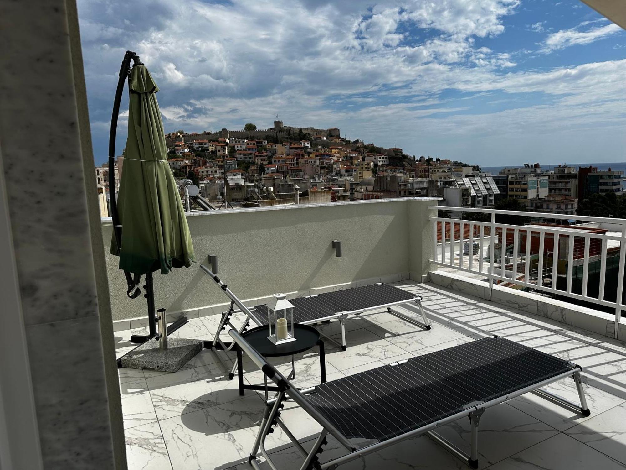 شقة Vista Kavala Center المظهر الخارجي الصورة